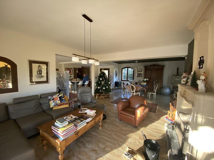 Living room with lounge area